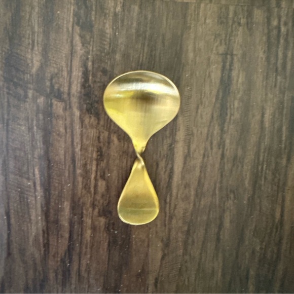 Cb2 pirouette gold mini spoon size 3.27” - Picture 8 of 9